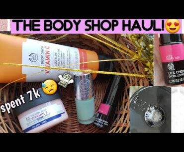 The Body Shop Products Review | Vitamin c , Vitmain E, Tint, Nail polish