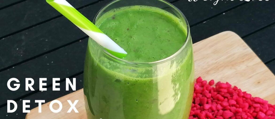 Green Detox Smoothie | Lose Weight in Lockdown