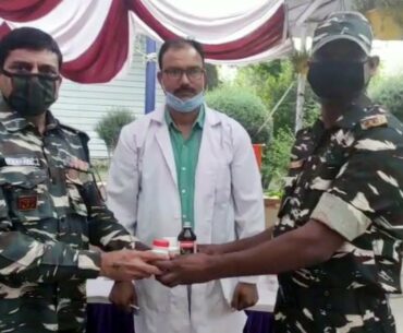 Ramban: Immune System Boosting Medicines Distributed Among CRPF Jawans