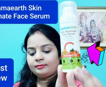 Mamaearth Skin Illuminate Face Serum with Vitamin C| Honest Review