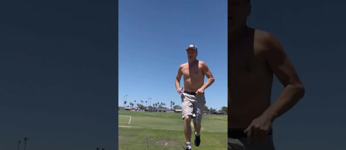 Hillsprints      99  Degree Temperature      Covid 19 workout  vitamin D enhanced  May 25, 2020