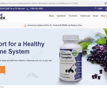 Immune Complex - Support for a Healthy Immune System - General Health, Health & Wellbeing, Nutra