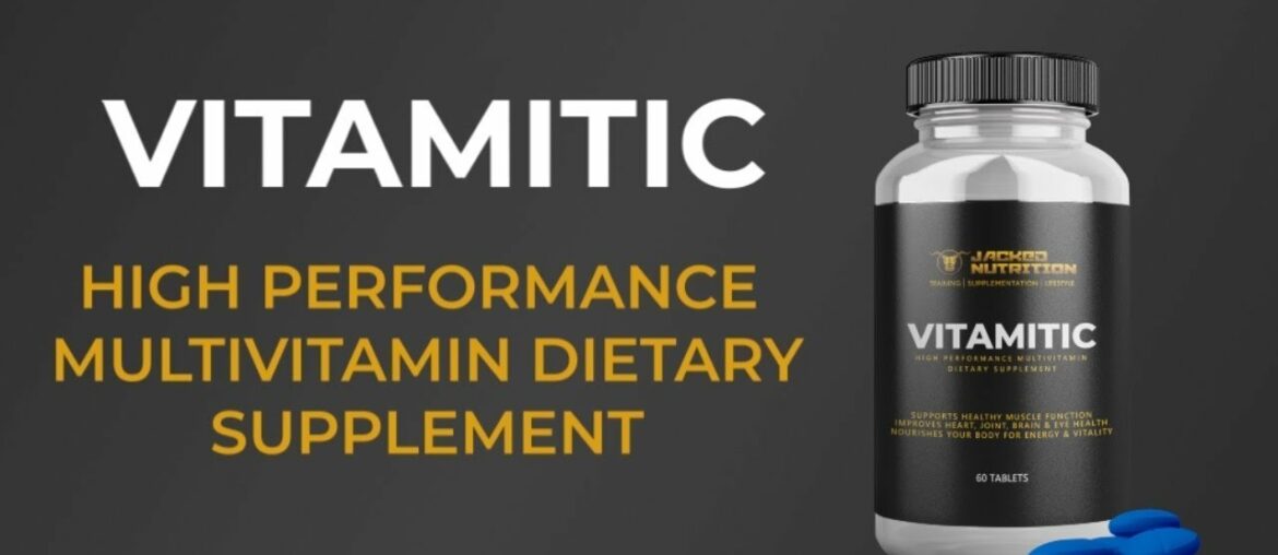 VITAMITIC | High Performance Multivitamin | Jacked Nutrition