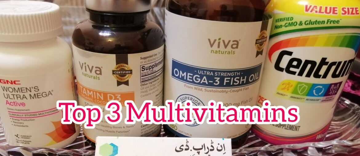 Health Benefits of Multivitamins || Best for weight Loss || 3 best Supplements for Women over 30