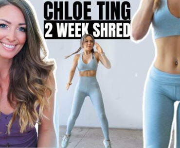 Trying CHLOE TING'S 2 WEEKS SHRED CHALLENGE // Do This Everyday To Lose Weight