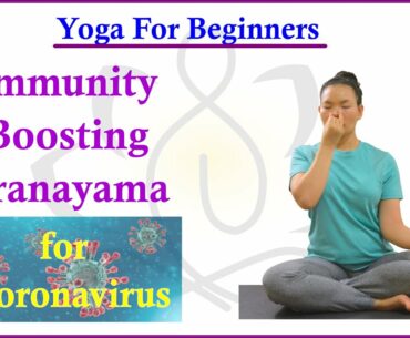 4 Pranayamas to Boost Immunity and Fight Corona Virus (COVID-19) | Yoga for Beginners | Paru Yoga