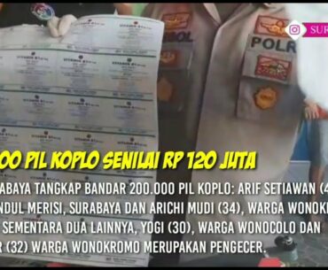 Labelnya Vitamin B1, Isinya Ternyata 200.000 Pil Koplo Senilai Rp 120 Juta