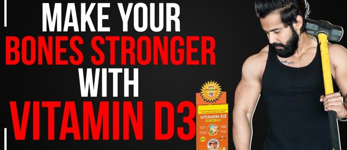 How To Make Bones Stronger|| Benefits Of Vitamin D3 Oral Strips By Zenith Nutrition