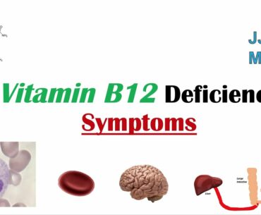 Vitamin B12 Deficiency Symptoms (ex. Depression), Why symptoms happen, Schilling’s test, Treatment