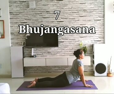 #Suryanamaskar Step by step