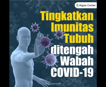 TINGKATKAN IMUNITAS TUBUH DITENGAH WABAH COVID 19!!!