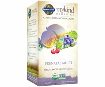 Garden of Life Organic Prenatal Multivitamin Supplement with Folate - mykind Whole Food Prenatal