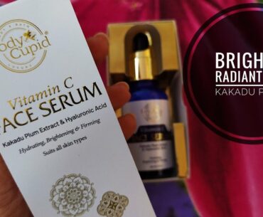 Body Cupid Vitamin C (Kakadu Plum Extract) Facial Serum | Detailed Review | ThatScholarGirl