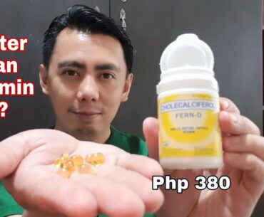 A NURSE REVIEWS CHOLECALCIFEROL (VITAMIN D3) FERN-D 1000 IU SOFTGEL CAPSULE | REAL TALK