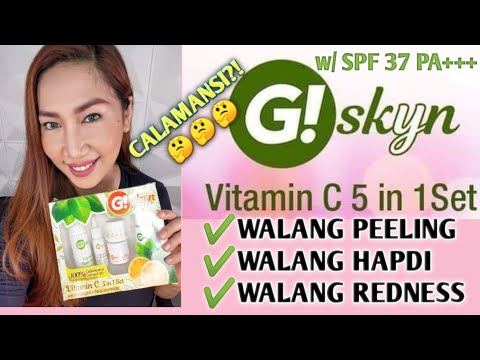 G!SKYN VITAMIN C 5 IN 1 REJUVINATING SET REVIEW + 14 DAYS UPDATE | PAANO KUMINIS?