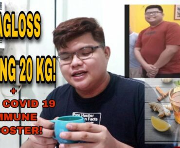 USAPANG WEIGHTLOSS LOSS 20KG + COVID 19 IMMUNE BOOSTER TEA TASTE TEST