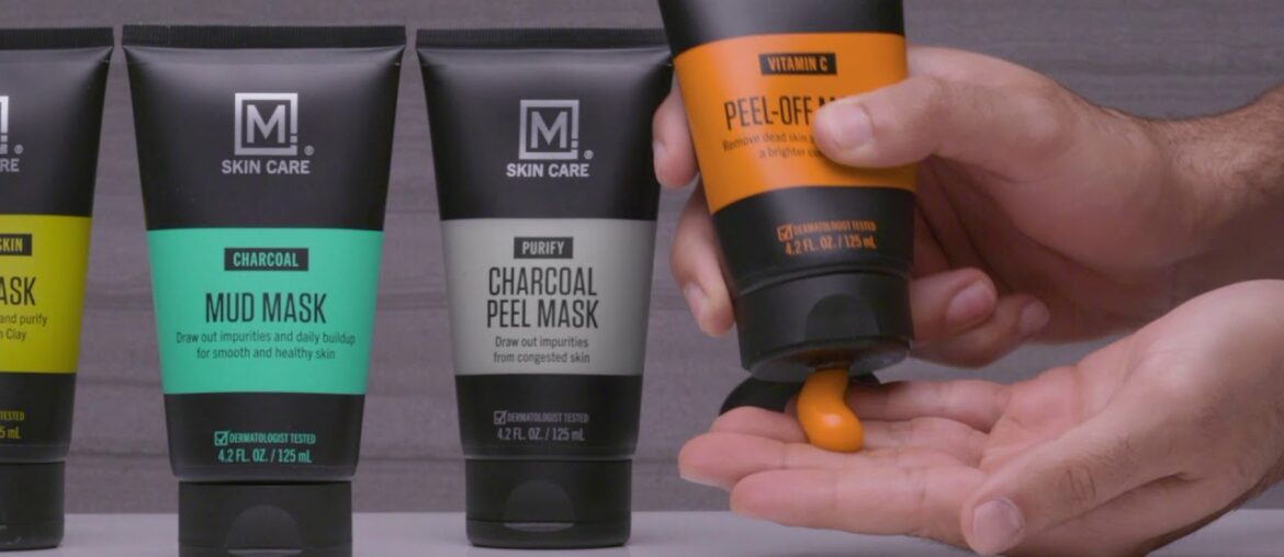 Peel-Off Vitamin C Mask| Charcoal Peel-Off Mask | Mud Mask | Clay Mask| Men's Skincare