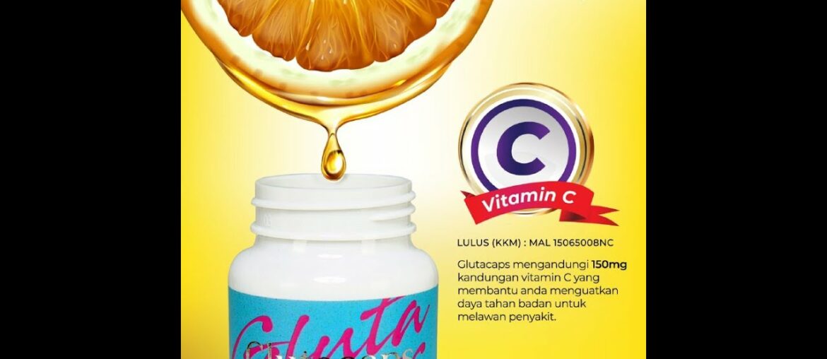 Glutacaps Vitamin C - Vitamin C Kuat Lawan Covid19