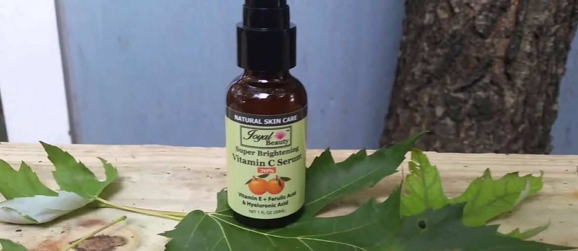 Joyal Beauty Review of Vitamin C Serum