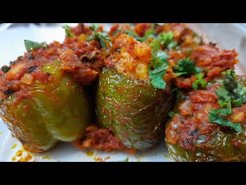 Delicious Stuffed Capsicum || Bharwa Shimla Mirch||Stuffed Bell Pepper