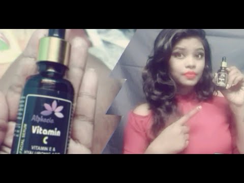 alphacia vitamin c facial serum review || benifits || WORNINGS #SERUM #VITAMIN-C #beauty