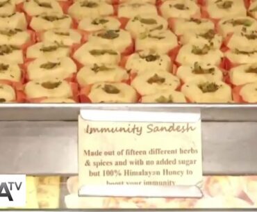 COVID: Kolkata sweet shop comes up with 'immunity-boosting' sandesh