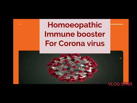 Homoeopathic Immune booster for Corona Virus