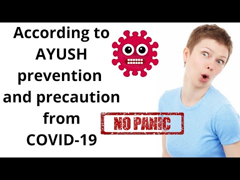 AYUSH Advisory for COVID-19 || Ayurvedic precautions || Immunity boosters || SciYush AA ||