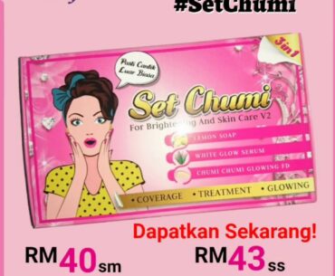 SET CHUMI 3IN1 SYANEM BEAUTY