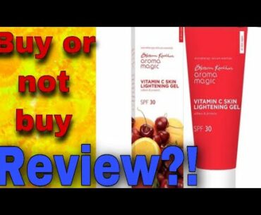 Aromamagic vitamin c gel || buy or not buy ?!|| #vitaminc #skincare #tanremoval #beauty #Okaytested