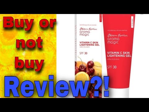 Aromamagic vitamin c gel || buy or not buy ?!|| #vitaminc #skincare #tanremoval #beauty #Okaytested