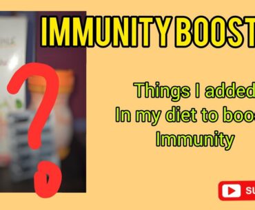 How I am boosting immunity to fight covid-19 |  Alarming situation