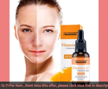 Neutriherbs 20 Natural Vitamin C Serum For Face Natural Facial Whiteni