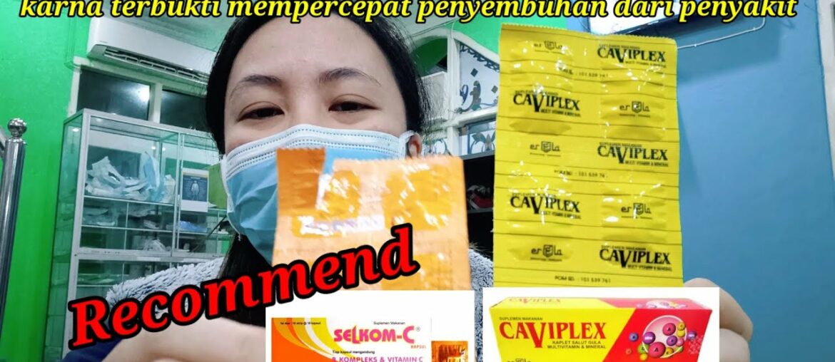 Review Suplemen Selkom C & Caviplex Dongkrak Tubuh dari Covid19