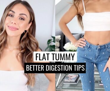 MY GUT HEALTH TIPS | Flat Tummy, Bloating, Better Digestion | Annie Jaffrey