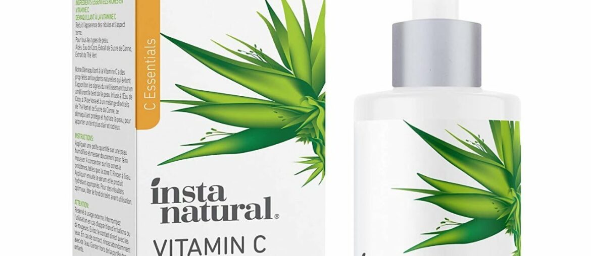 Insta Natural Products | Facial Cleanser - Vitamin C Face Wash - Anti Aging | Breakout & Blemish
