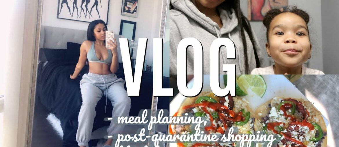 STARTING MY MEAL PLAN, FIRST POST QUARANTINE HAUL, BLACK LIVES MATTER & MORE! | DANA ALEXIA