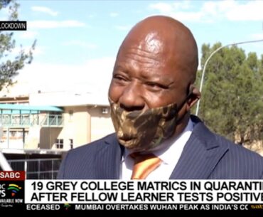 Grade 12 learner at Grey College in Bloemfontein tests positive for COVID-19