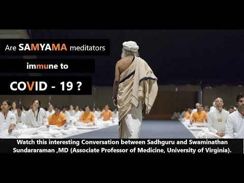 Are SAMYAMA meditators immune to COVID-19 ?