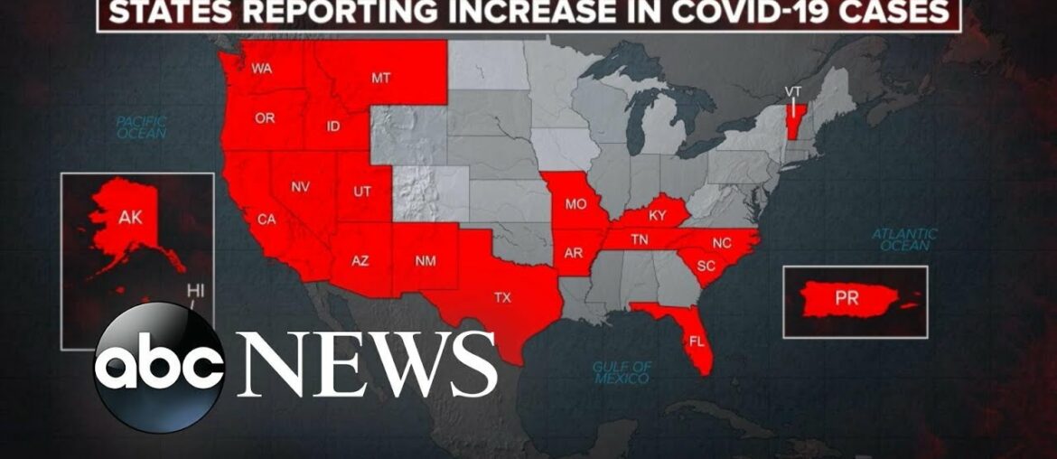 New coronavirus hotspots emerge as state cases spike amid reopening l ABC News