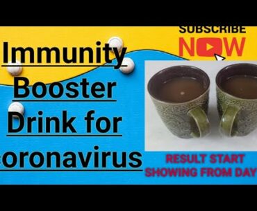 Immunity booster drink ||coronavirus se bachav ka ayurvedic kadha||immunity power ko kaise badhae