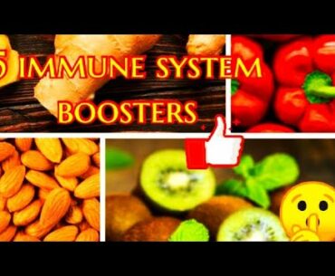 5 immune boosters for coronavirus|Coronavirus diet|Get strong immune system|Immune foods