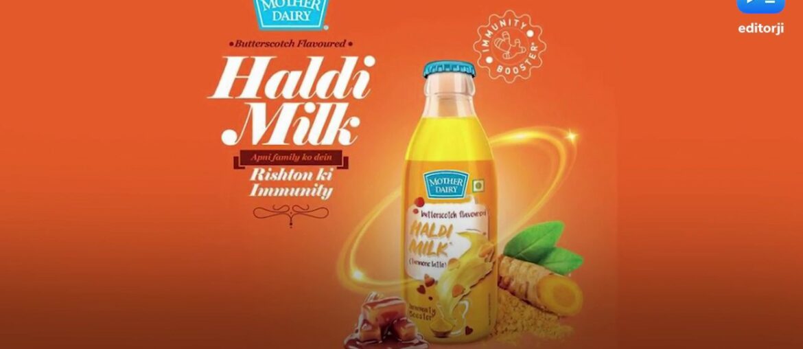 Mother Dairy launches haldi milk to boost immunity