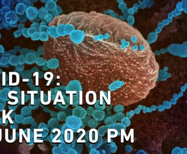 Testing milestone: COVID-19 Situation Desk - 11 June 2020 PM