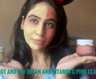 Dot and Key Essentials- Vitamin C pink Clay and illuminating Detan Mask| Honest review