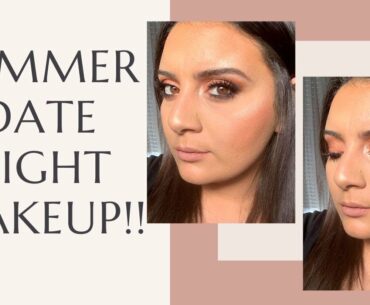 SUMMER DATE NIGHT MAKEUP LOOK I TATI PALETTE