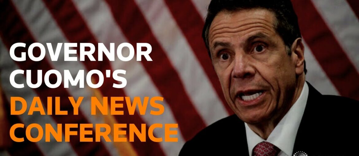 New York Governor Cuomo gives a COVID-19 response update