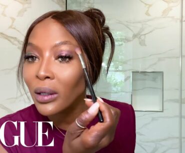 Naomi Campbell's 10-Minute Beauty Routine | Beauty Secrets | Vogue