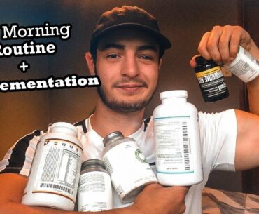 My Morning Routine + Supplementation/ Training while having a job/ Teenage Bodybuilding / Week 3