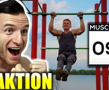 Sascha Huber reagiert auf MAX TRUE | Der Muscle up King (100 Muscle ups)